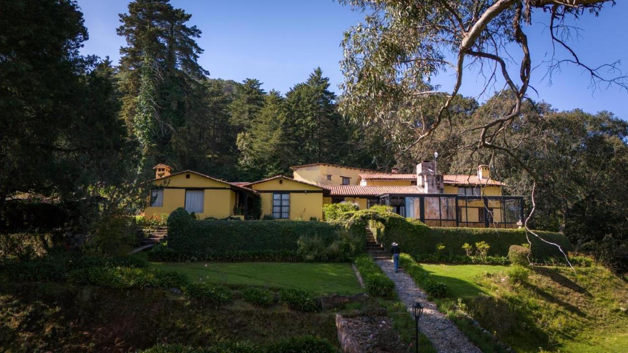 ホテル Rancho Yapalpan エル・オロ・デ・イダルゴ エクステリア 写真